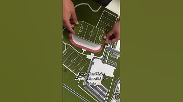 POV: You Make Architectural Scale Models✨ #shorts
