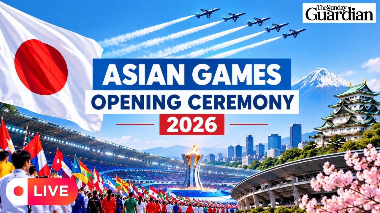 Asian Games 2026 Opening Ceremony LIVE: Nagoya Ready For Grand Opening | Indian | China | Live