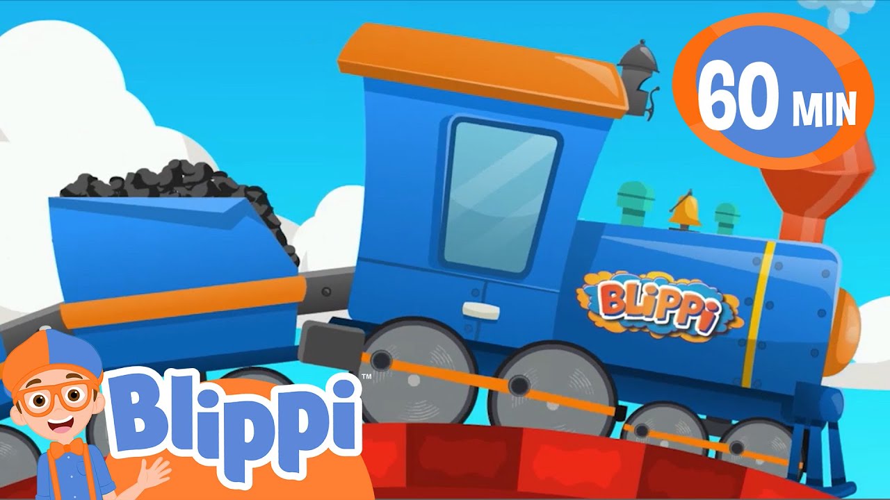 I Like Trains BLIPPI Educational Songs For Kids YouTube