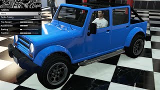 GTA 5  OG Vehicle Customization  Canis Mesa (Jeep Wrangler JK Unlimited)