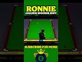 Ronnie O’Sullivan’s AMAZING Snooker Shot! 🤯🎱🔥#snooker #shorts