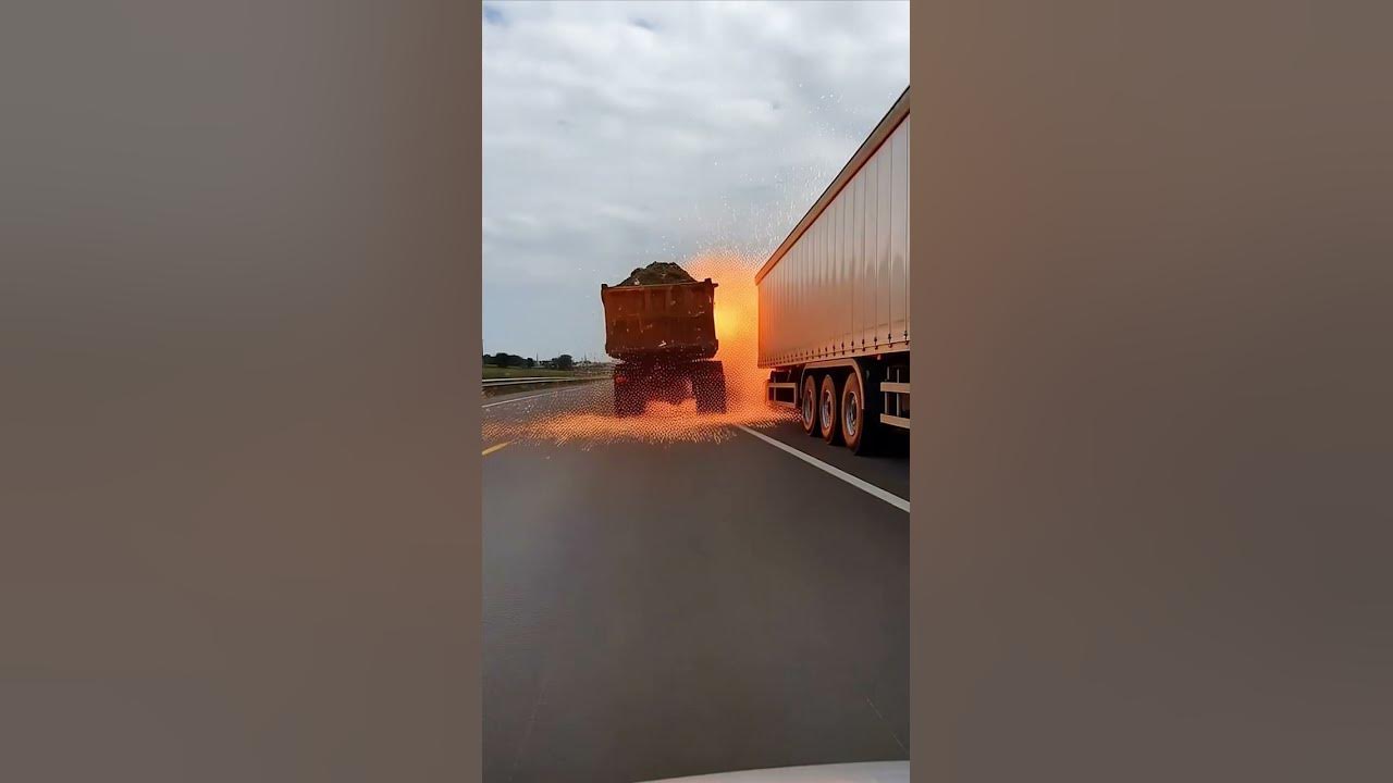 Highway Collision! Dump Truck and Box Truck Crash at High Speed – Why Dashcams Matter Highway Collision! Dump Truck and Box Truck Crash at High Speed – Why Dashcams Matter