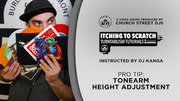 Itching To Scratch Tutorial (week 41): Tonearm Height Adjustment
