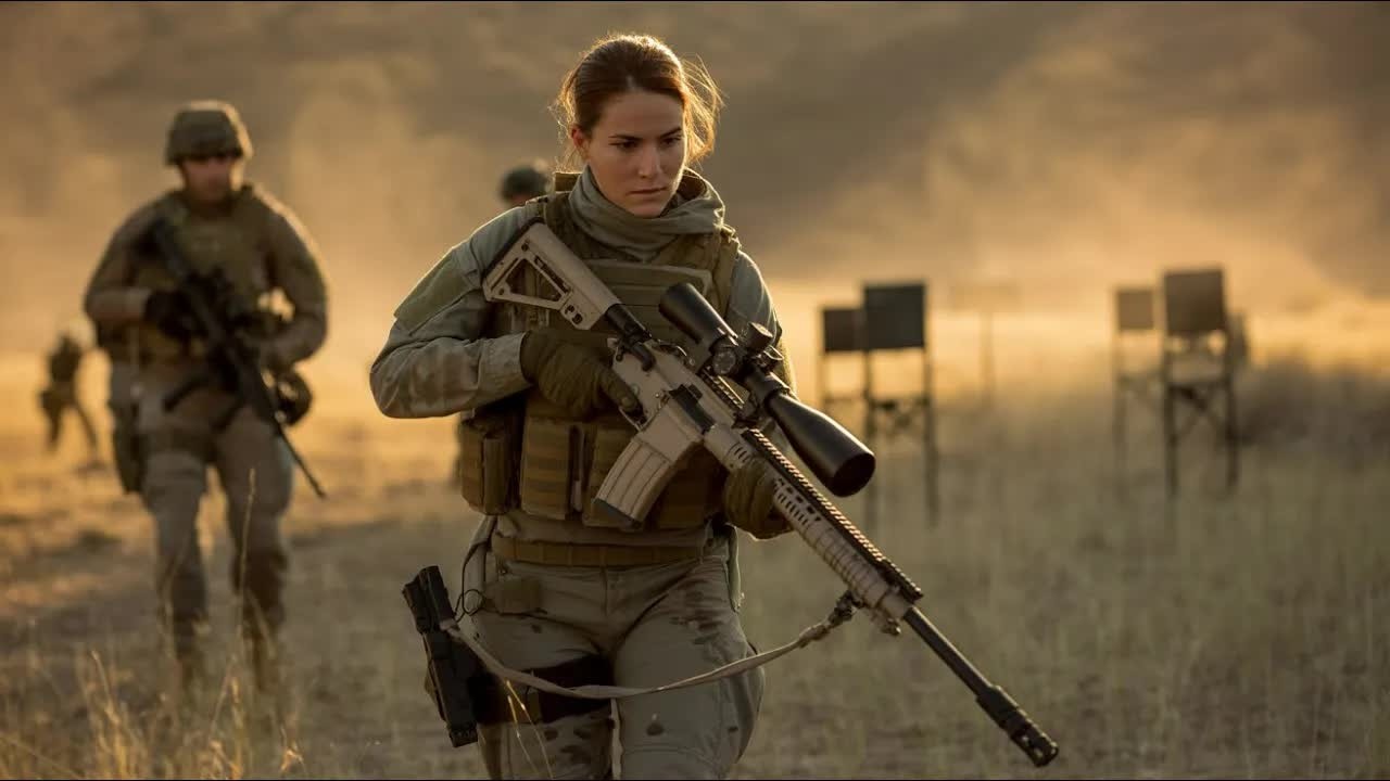 She Quietly Adjusted the Rifles — Until a Sniper Smirked and Said, “Let’s See You Hit That Shot”