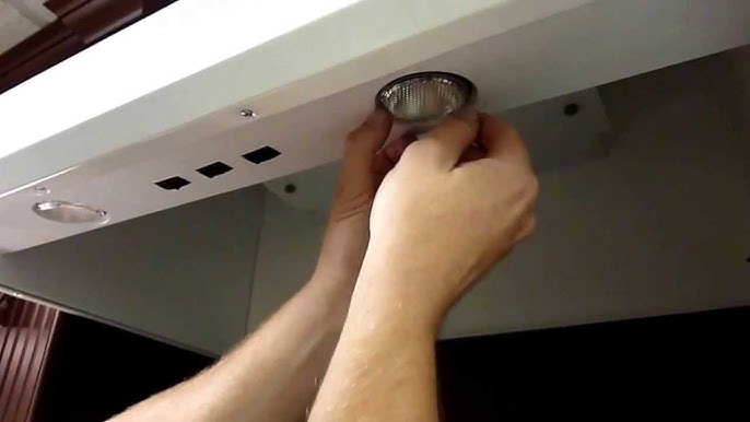 Tips and Tricks: Upgrade Kitchen Hood Lights To LED  Kitchen Hood Halogen  Bulb Upgrade To LED 