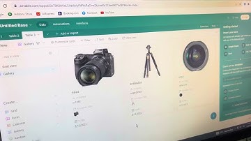 Airtable สร้างระบบการยืม คืน ครุภัณฑ์