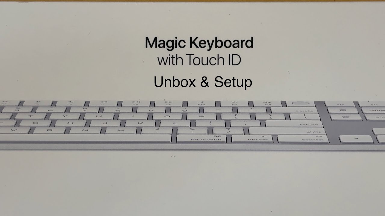 Apple Magic Keyboard with Numeric Keypad: Unboxing & Setup with