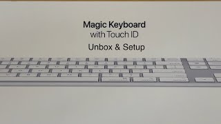 Apple Magic Keyboard with Numeric Keypad: Unboxing & Setup with