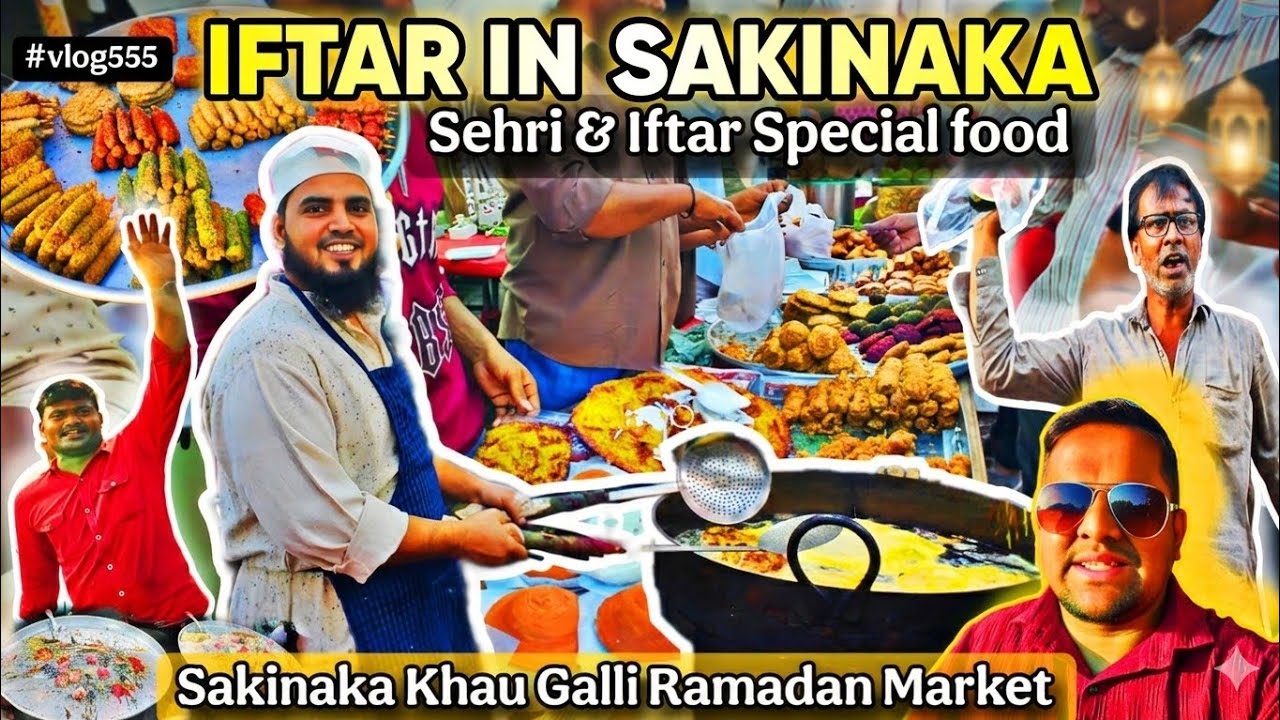 Ramadan in India | Iftar Market Sakinaka | Ramadan Special Market in Sakinaka Mumbai Full Iftar Tour