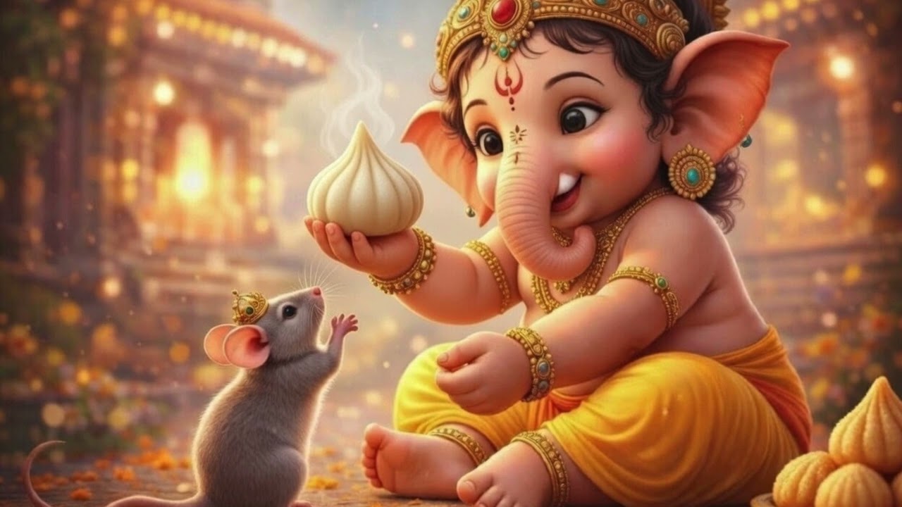 Gajanan Mere Man Baso | Ganesh Bhajan | Morning Bhakti Song |Ganpati Bappa | @ajaynairphotography 