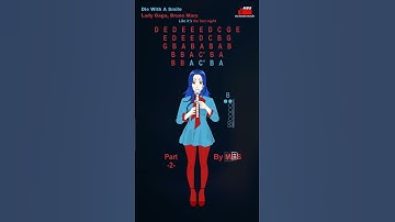 Die With A Smile #shorts Part 2 Lady Gaga, Bruno Mars Flute Recorder Tutorial / How To Play