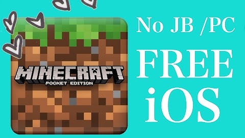 How to install minecraft pe for free iOS 9/10
