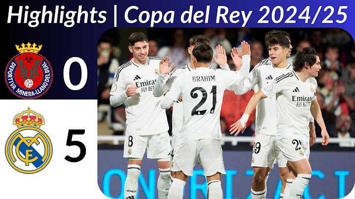 HIGHLIGHTS | Deportiva Minera 0-5 Real Madrid | Copa del Rey 2024/25 | All goal