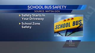 August 25, 2017: Back to school bus safety tips