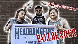 PALLBEARER - Interview 12.08.2022 - Alcatraz Festival - Belgium