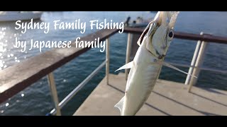 Family fishing in Watson's Bay, Sydney by a Japanese family.