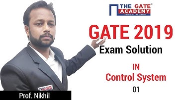 GATE 2019 Answer Key - Paper Analysis for Instrumentation Engineering | Control System - 01
