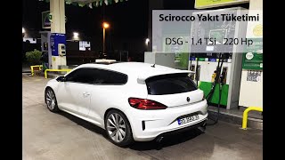 Vw Scirocco Yakıt Tüketimi Nedir? Uzun Yolda Kaç Km Gider ?