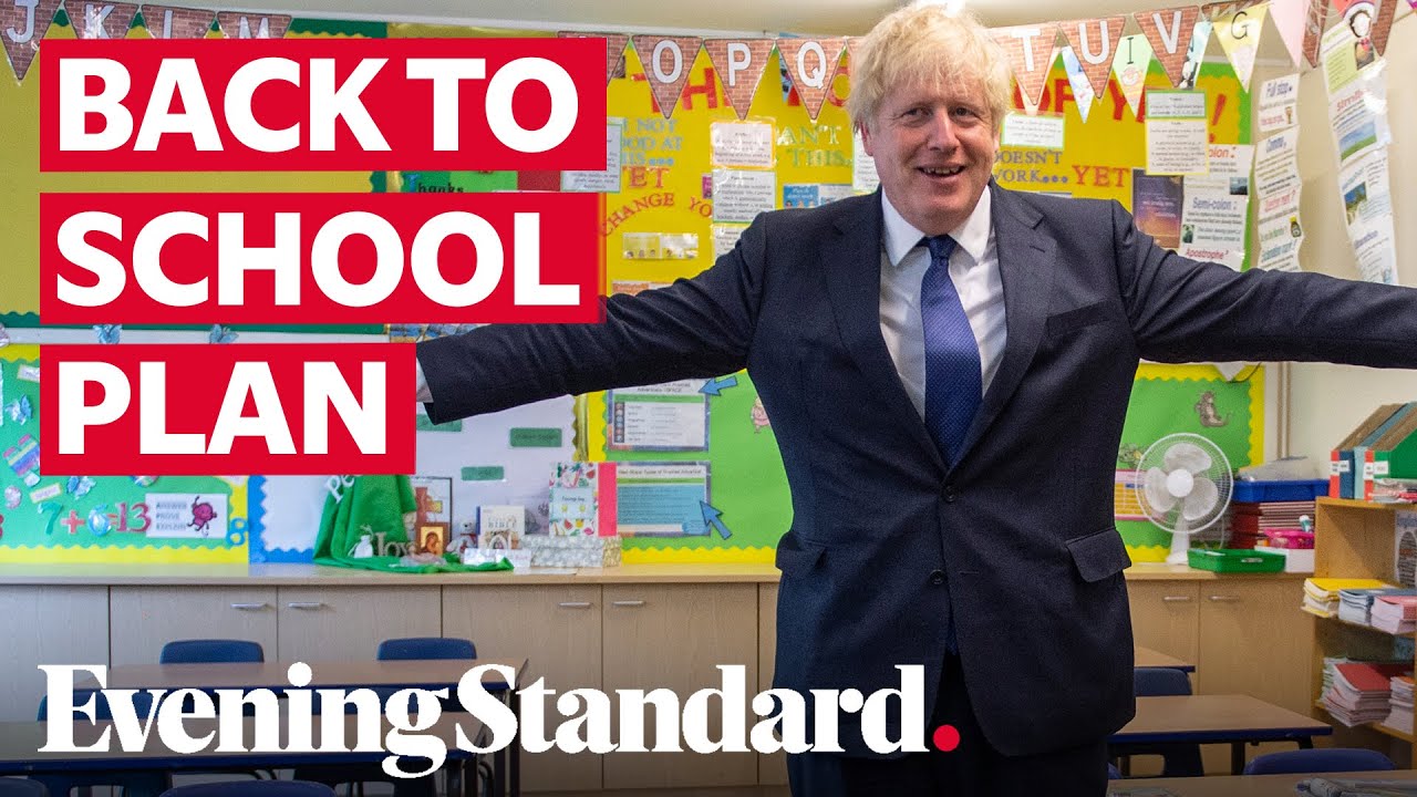 Boris Johnson Says September S Back To School Plan Is Covid Secure Youtube