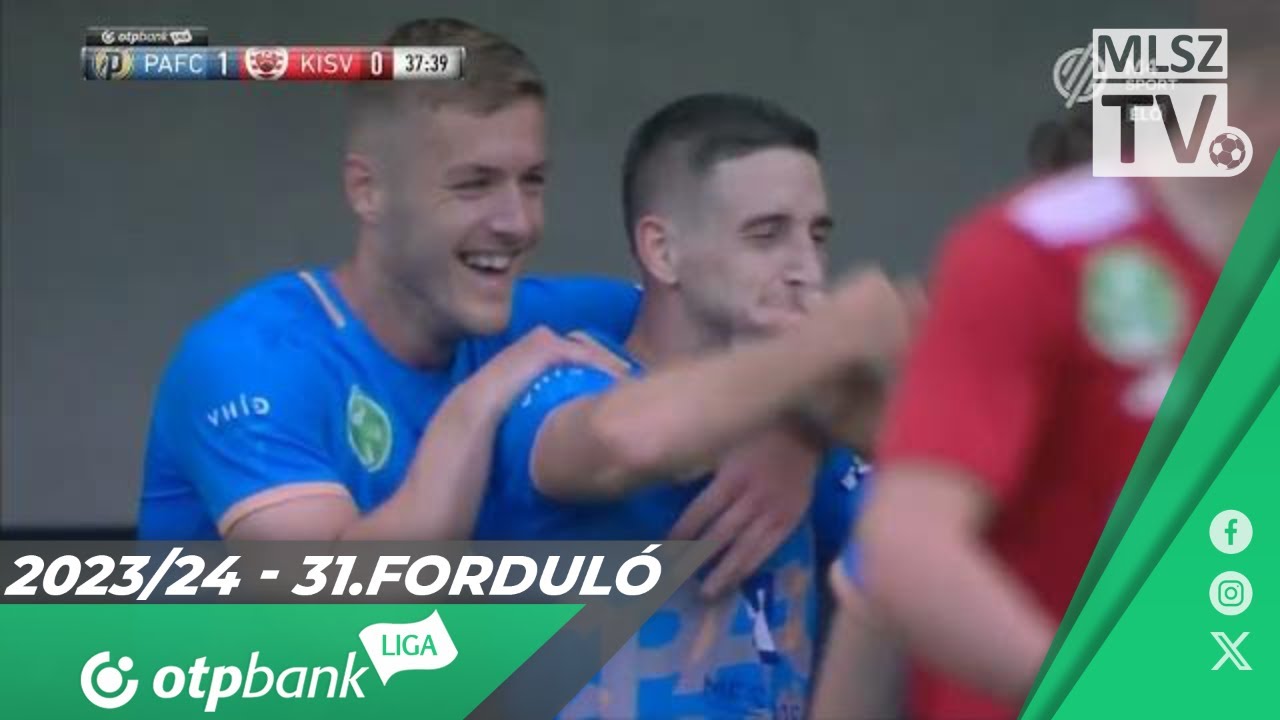 Puskás Akadémia FC – Kisvárda Master Good | 4-2 | (2-1) | OTP Bank Liga | 31. forduló | MLSZTV