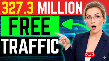 327.3 Million Visitors! FREE Website Traffic Source | Day 3