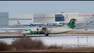 Pearson Plane Spotting 02/10/2020- Kalitta Air 747-400F, Green Jazz Air Dash 8