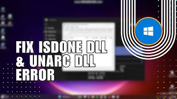 ✅ BEGINNER: How to Fix Isdone dll & Unarc dll Error While Installing Games in Windows 11 | How To