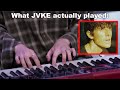 JVKE Never Plays the Piano Correctly?