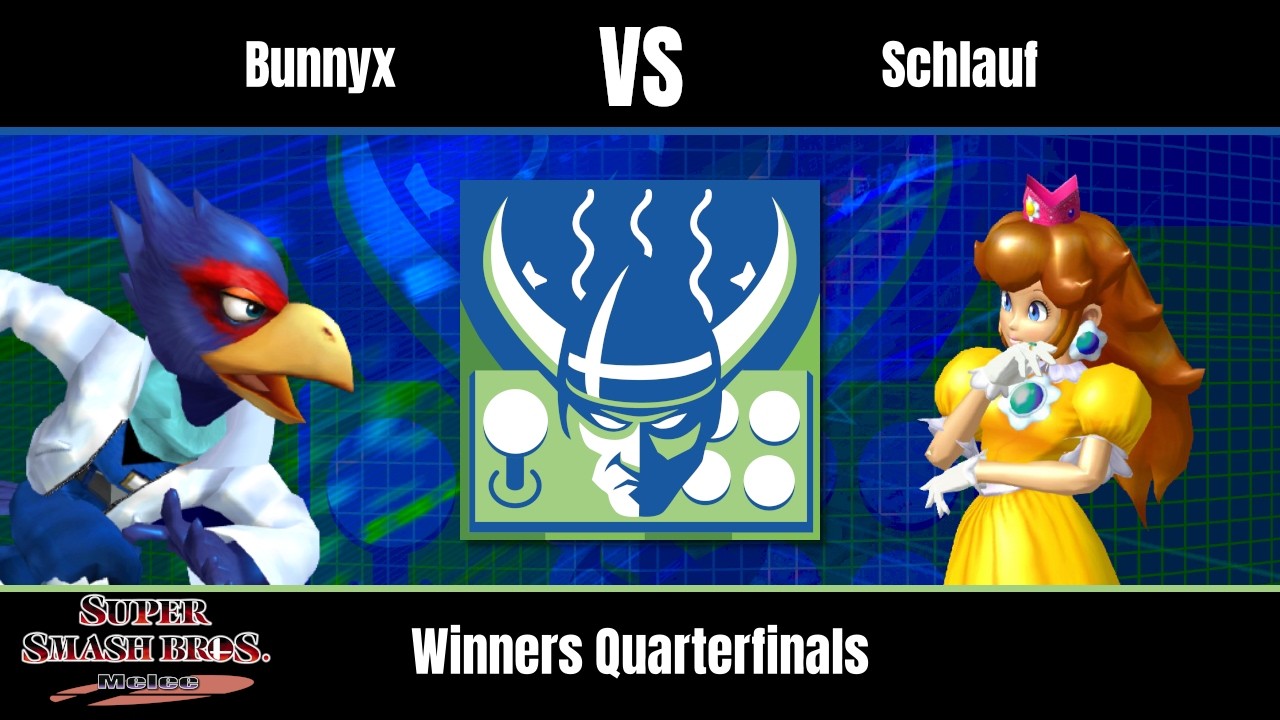 Bunnyx (Falco) vs Schlauf (Peach) - Melee Winners Quarterfinals