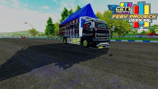 BUSSID MOD TRUCK CANTER MY BLACK TERBARU