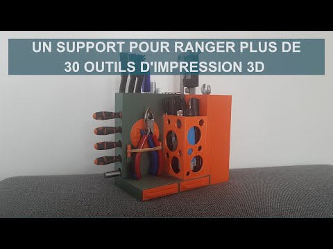 SOOWAY 36 pièces Kit d'outils d'imprimante 3D Comprend Supprimer