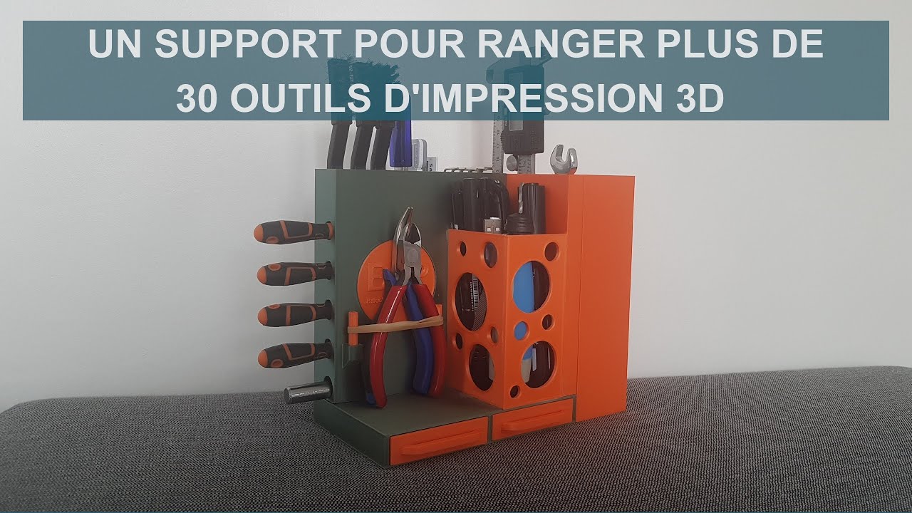 Support / Storage for 3D printing tools 