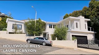 Driving Hollywood Hills, Laurel Canyon, Woodrow Wilson Drive