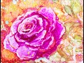 Alcohol Inks -- How to Paint a Flower