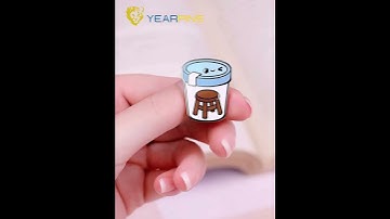 Let’s craft enamel pins that tell your story — start with Yearpins.#yearpins #EnamelPins #cutepin
