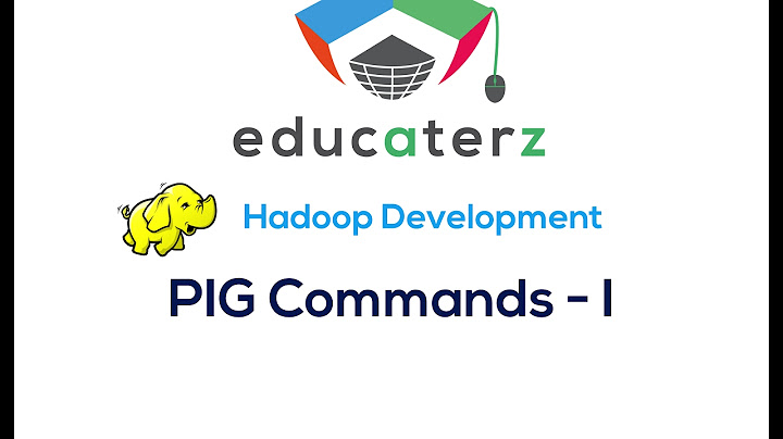 Hadoop Tutorial for Beginners - 36 Pig Commands: Load, DUMP, Store, Limit, Filter