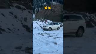 ? Ford endeavour in snow ?️❄️ shorts viral trending youtube subscribe youtubeshorts short