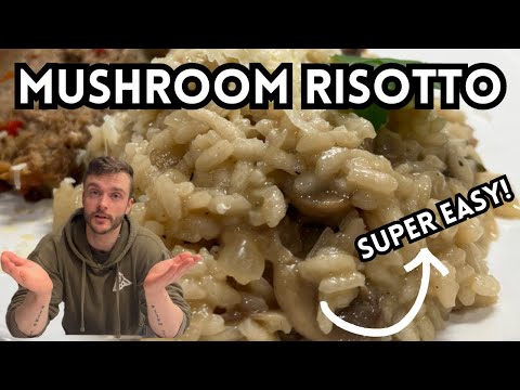 Beginner Friendly Mushroom Risotto