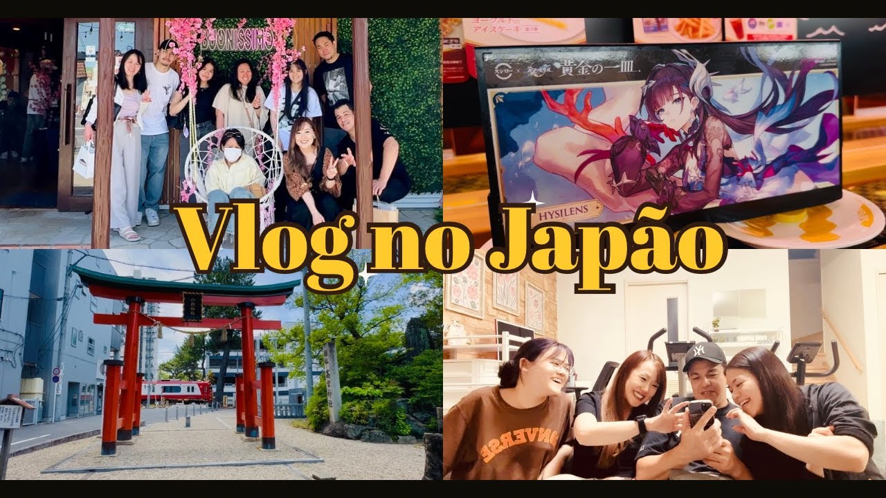 VLOG DIA DAS MÃES NO JAPÃO, PRAIA, RUAS, ROTINA, RESTAURANTES E TROLAGEM