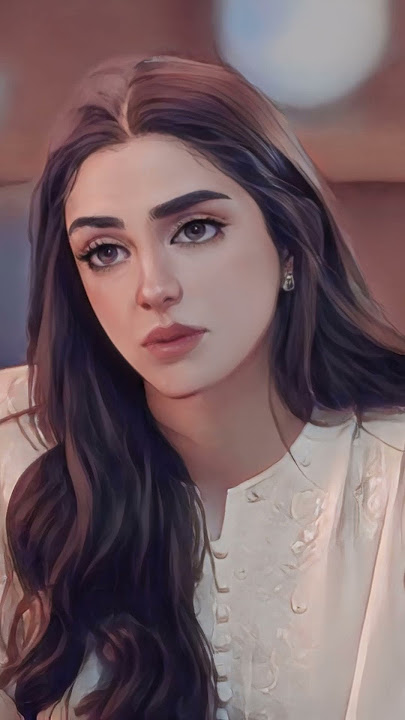 Sunn Mere Dil Episode 28 In Watercolor Painting #WahajAli #MayaAli #SunnMereDil
