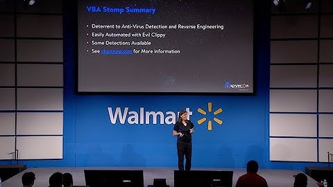 Advanced Malware VBA Stomping - presented by Carrie Roberts & Kirk Sayre