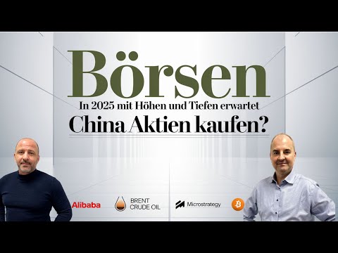 Chancen in 2025: Buy the Dip? Alibaba, Brent-Öl, MicroStrategy, Bitcoin im Check