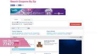 ★ How to Change Zip for Printable Coupons