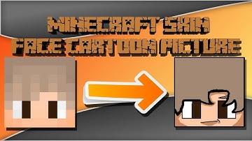 How to make your Minecraft head into a cartoon  Paint.Net Tutorial!!!