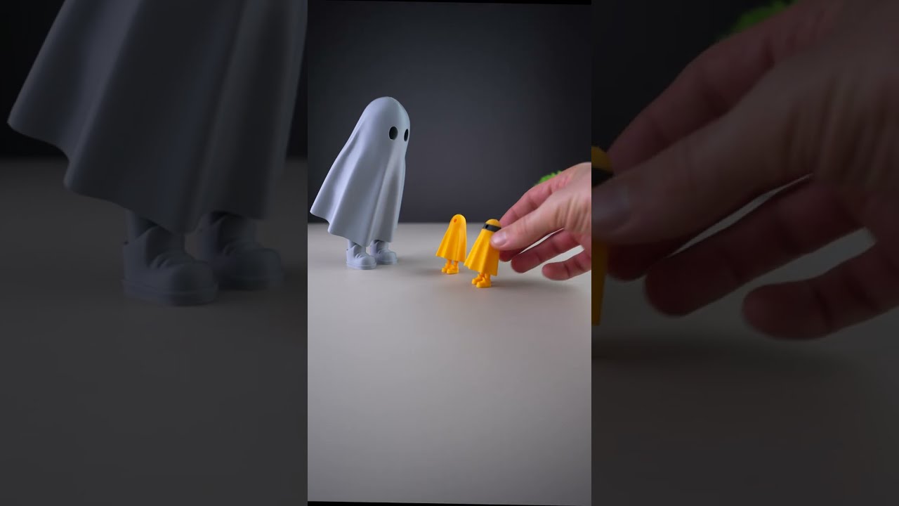 Zou Ghost Halloween Ghost With Shoes 3D Printed Ghost 3D 