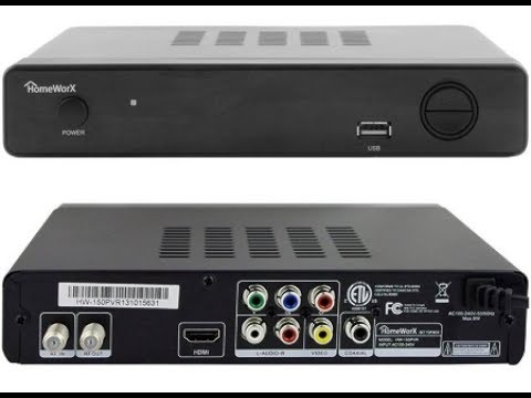 HomeWorx HW-150 PVR over the air Tuner Review - YouTube