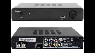 Mediasonic HW180STB HomeWorx HDTV Digital Converter Box with Media Player Function Dolby Digital and HDMI Out (Old Version) HomeWorx HW-150 PVR over the air Tuner Review