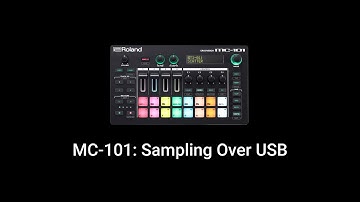 Roland MC-101: Sampling Over USB