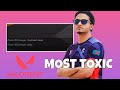 Sk rossi exposed most toxic valorant player skrossi valorant