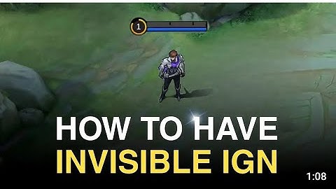 How to make name invisible in mlbb | Mobile Legends | MLBB #mlbb #mlbbindia